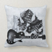 Guitars Pillow