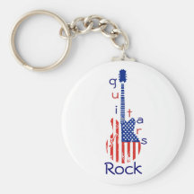 guitars-Rock -1 Keychains