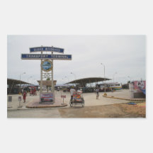 Guiuan bus terminal stickers