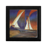 Gulet Under Sail Keepsake Box