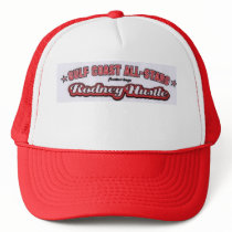 Gulf Coast Allstars Banner hats by Rodneyhustle Gulf Coast Allstars Banner hats