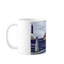 Gulf Coast lighthouses coffee mug