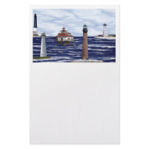 Gulf Coast ligththouses stationery by onthebay Gulf Coast ligththouses stationery