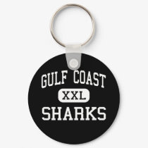 Gulf Coast - Sharks - High School - Naples Florida keychains