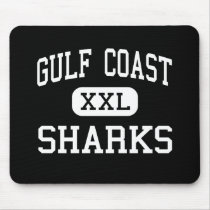 Gulf Coast - Sharks - High School - Naples Florida mousepads