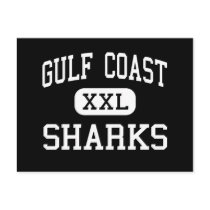 Gulf Coast - Sharks - High School - Naples Florida postcards