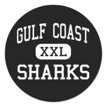Gulf Coast - Sharks - High School - Naples Florida stickers