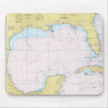 Gulf of Mexico Nautical chart Mouse pad