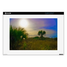 Gulf of Mexico View Caspersen Beach 15" Laptop Decals