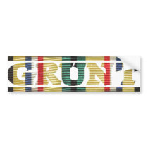 Gulf War GRUNT CMR Bumper Stickers
