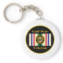 Gulf War Veteran "Army Keychain