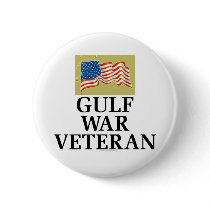 Gulf War Veteran buttons