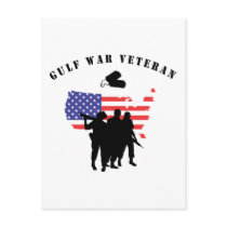Gulf War Veteran postcards