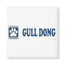 Gull Dong Blue magnets by GenuineDogOwner Gull Dong Blue magnets