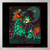 GullaCass/Giraffe/MackyPlanet Gallery Posters