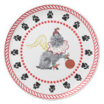 Gulliver's Angels Affenpinscher Dinner Plate plates