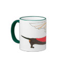 Gulliver's Angels Black Dachshund Mug by edentities Gulliver's Angels Black Dachshund Mug