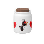 Gulliver's Angels Bone Appetit Poodle Treat Jar candy jars