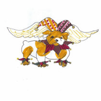 Gulliver's Angels Bulldog Christmas Ornament Photo Sculpture