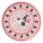 Gulliver's Angels French Bulldog Dinner Plate plates