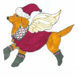 Gulliver's Angels Labrador Christmas Ornament Photo Cutouts