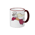 Gulliver's Angels Poodle Mug mugs