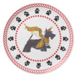 Gulliver's Angels Scottie Dinner Plate