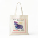 Gulliver's Bearded Collie Book Angel bags