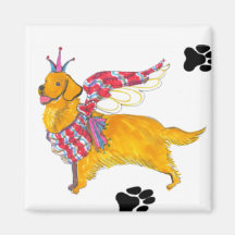 Gulliver's Golden Retriever Magnet