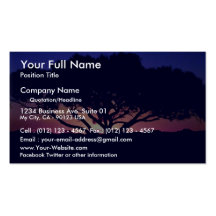 Gum tree, Outback, Australia Business Cards
