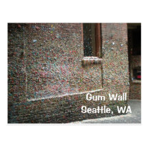 Gum Wall Post Card