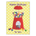 Gumball Fantasy Greeting Card