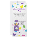 Gumball Machine and Hearts invitations by candystore Gumball Machine and Hearts invitations