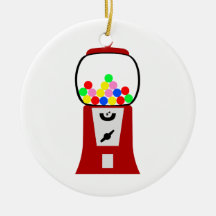 Gumball Machine Christmas Tree Ornaments