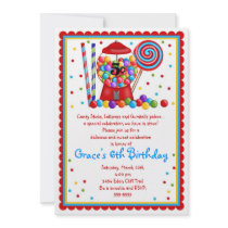 Gumball Machine Invitation