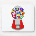 Gumball machine mousepad