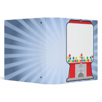 Gumball Machine Notebook binders by dooni_notebooks Gumball Machine Notebook binders