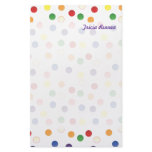 Gumball toss stationery