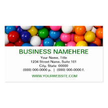 Gumballs Business Cards
