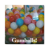 Gumballs! magnets by codfishlady Gumballs! magnets