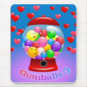 Gumballs Mousepad by Nashiil Gumballs Mousepad