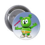 Gummibär Button On Blue Gummibär Button On Blue