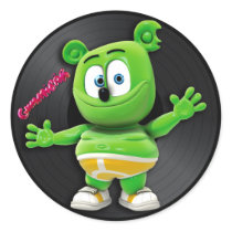 Gummibär DJ Vinyl Record Sticker by ImaGummyBear Gummibär DJ Vinyl Record Sticker