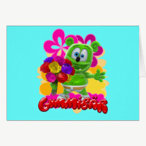 Gummibär Floral Card cards