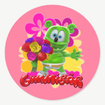Gummibär Floral Sticker stickers