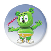 Gummibär Magnet on Blue by ImaGummyBear Gummibär Magnet on Blue