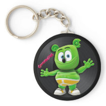 Gummibär Vinyl Record DJ Keychain