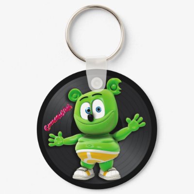 Gummibär Vinyl Record DJ Keychain by ImaGummyBear