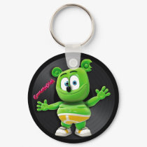 Gummibär Vinyl Record DJ Keychain by ImaGummyBear Gummibär Vinyl Record DJ Keychain