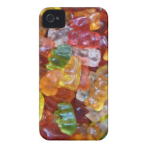 Gummy Bears Background iPhone 4 Covers